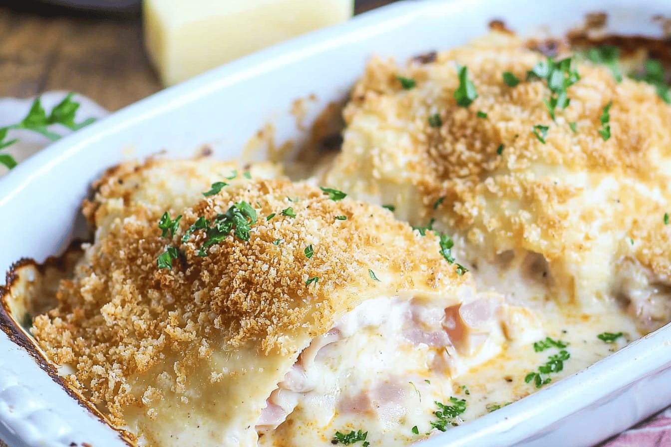 Chicken Cordon Bleu Casserole Recipe Delight