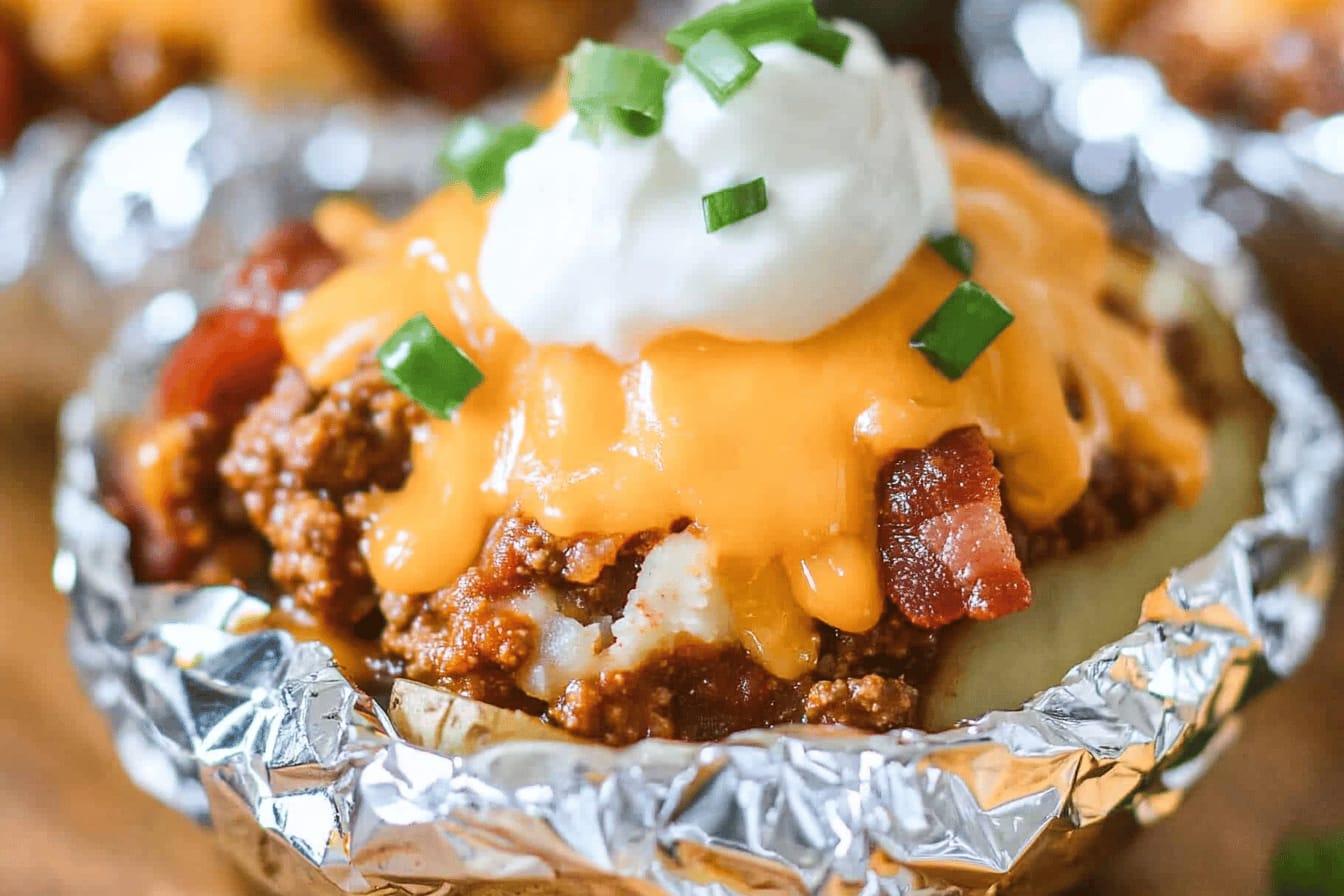 Chili Baked Potatoes Recipe for Easy Meals