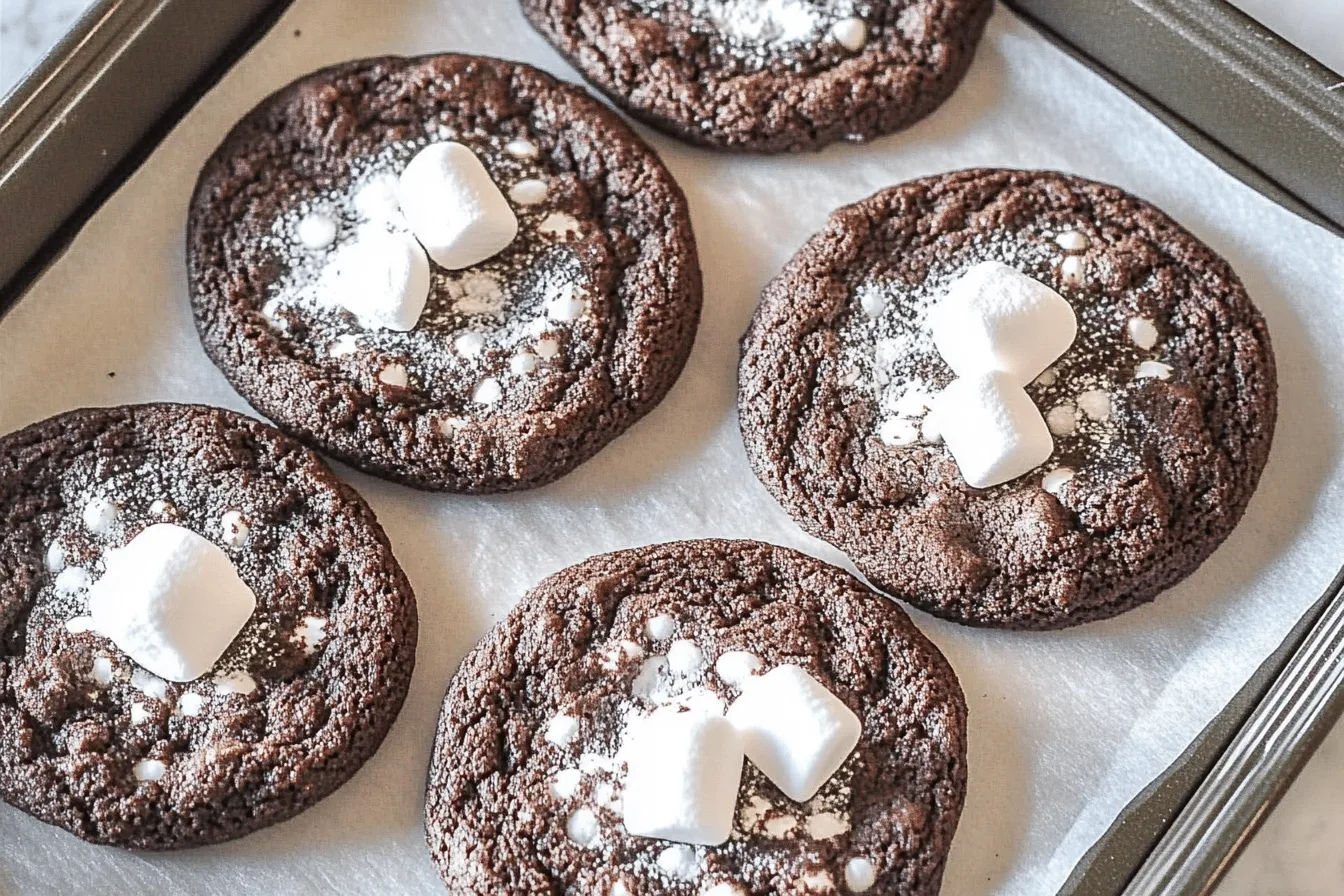 Chocolate Marshmallow Cookies Recipe for Dessert
