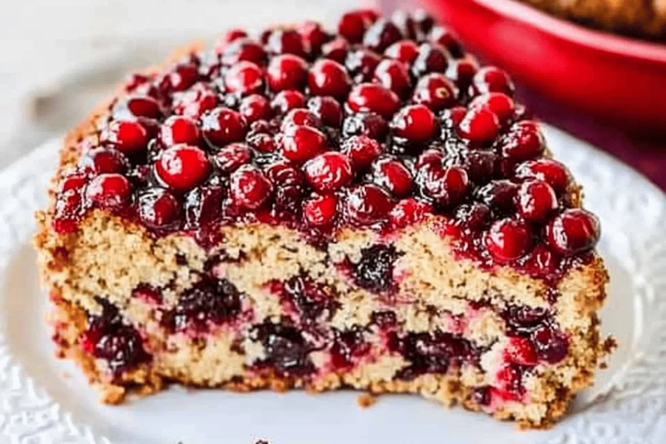 Cranberry Christmas Cake Recipe Delight