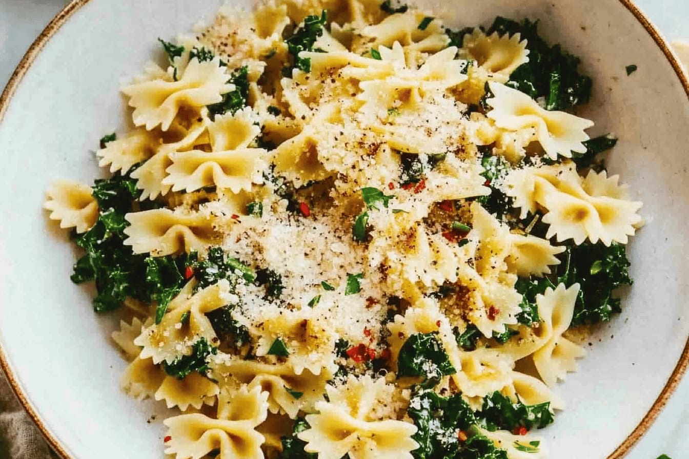 Creamy Kale Pasta Recipe for a Cozy Dinner