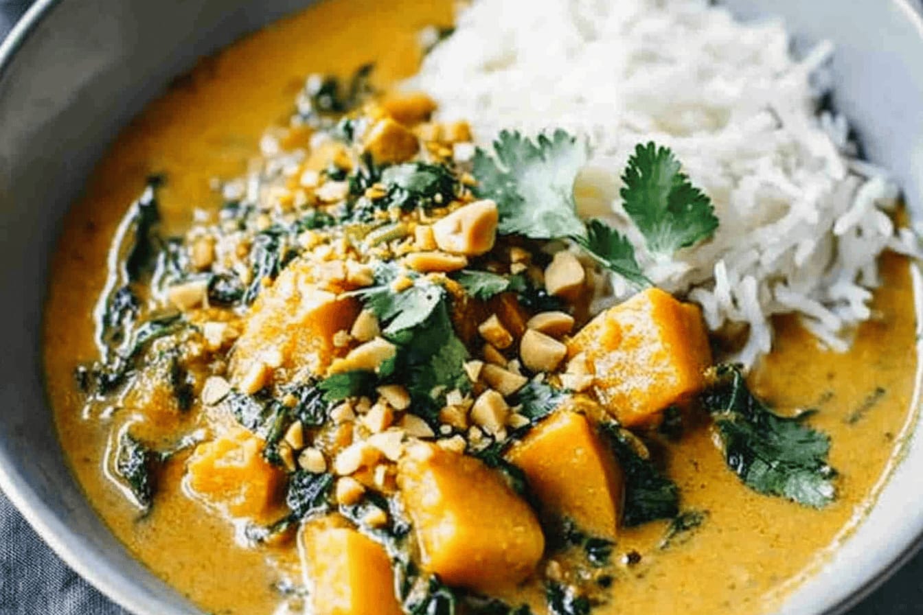 Creamy Thai Sweet Potato Curry Recipe