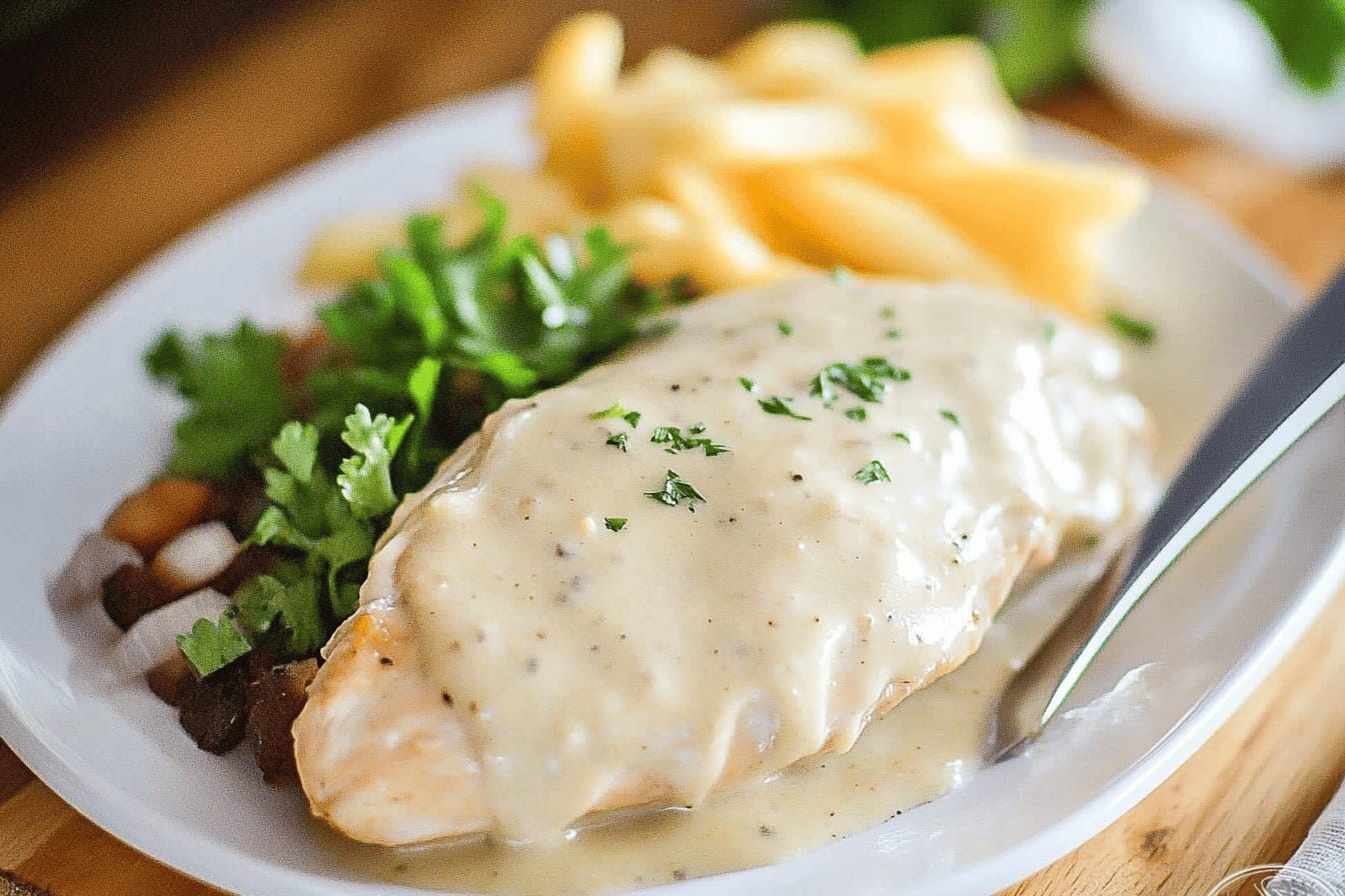 Crockpot Garlic Parmesan Chicken Recipe