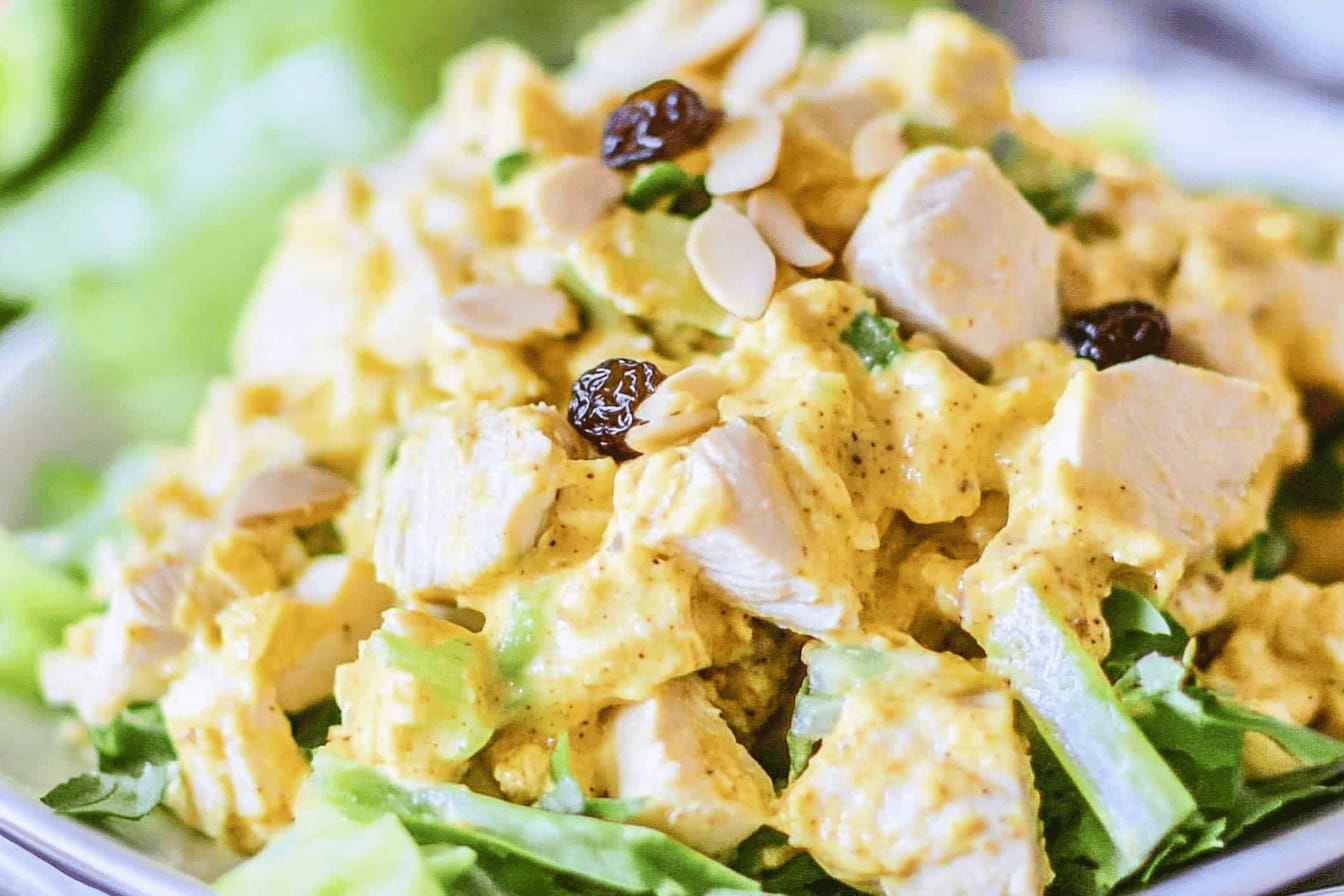 Curry Chicken Salad Easy Family Recipe