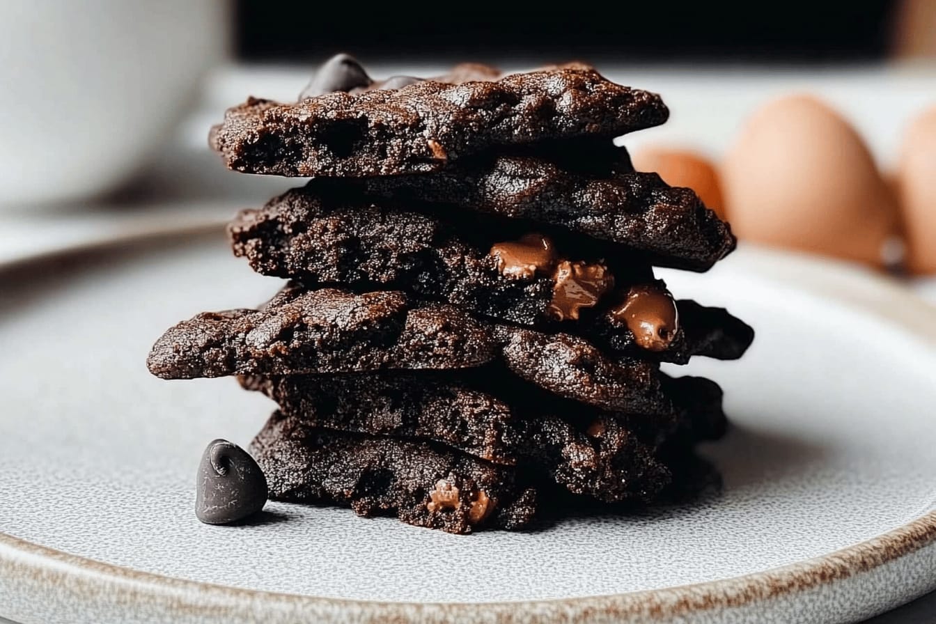 Decadent Double Chocolate Cookies Recipe