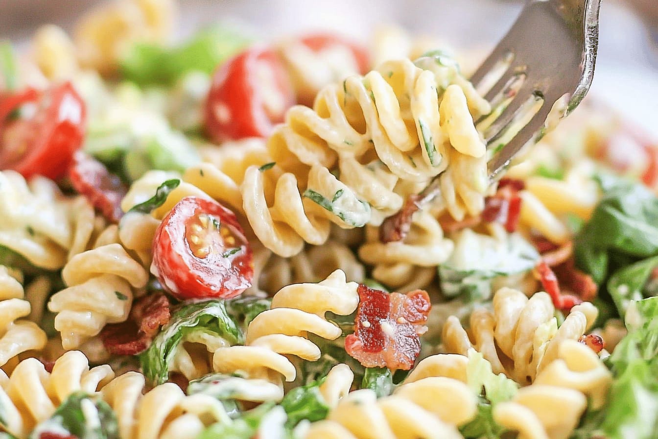 Delicious BLT Pasta Salad Recipe