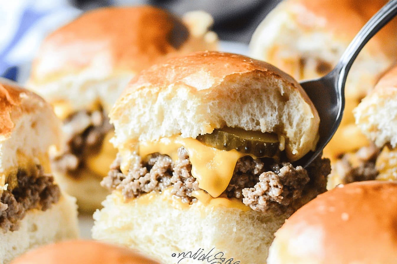 Delicious Cheeseburger Sliders Recipe for Families
