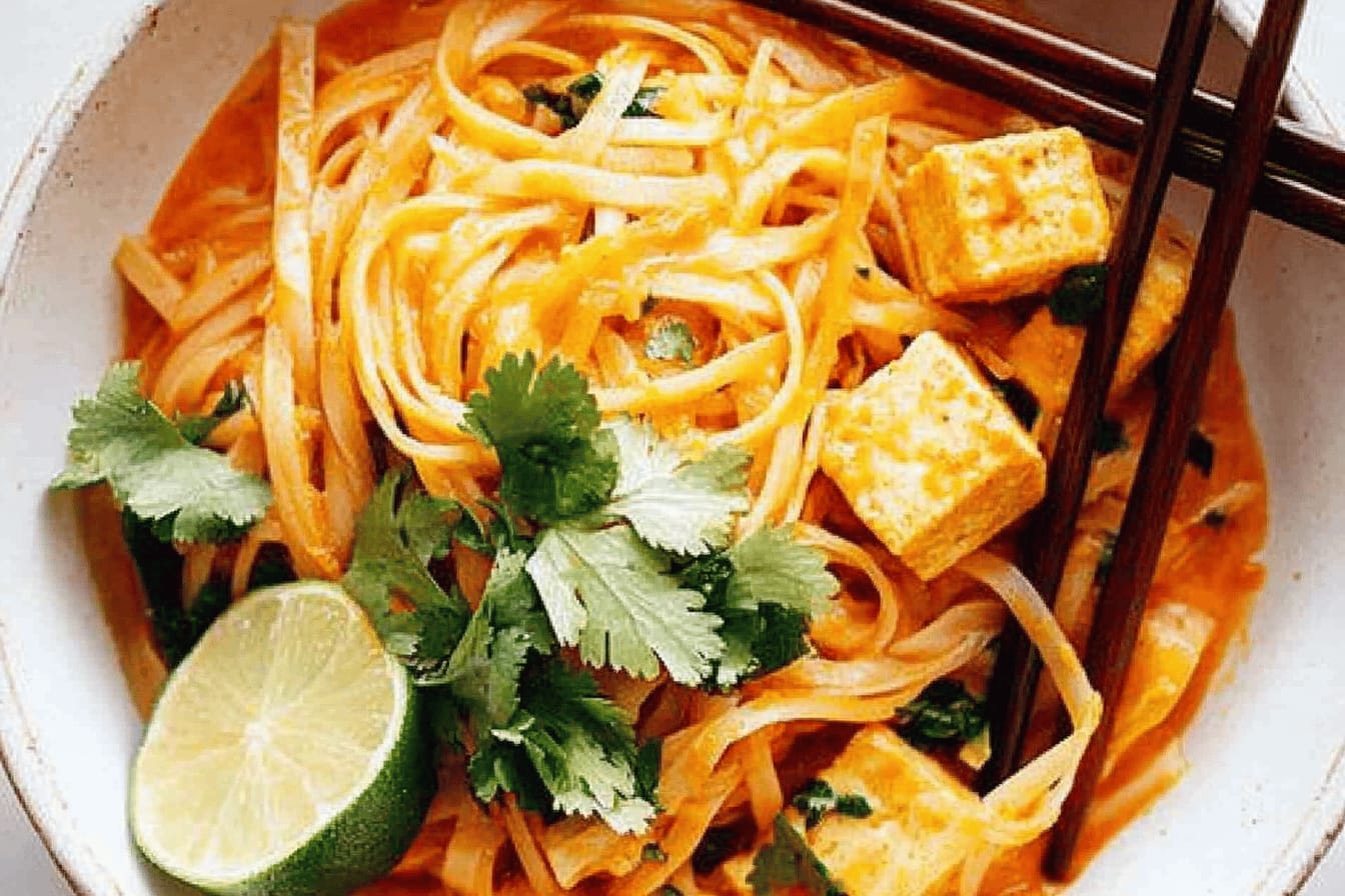Delicious Red Curry Noodles Recipe
