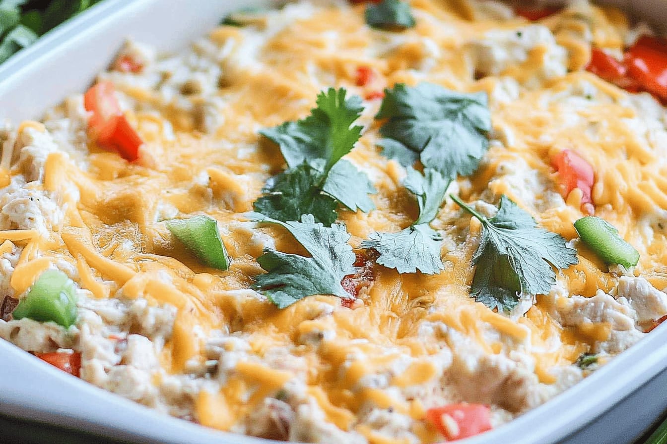 Easy Chicken Fajita Dip Recipe