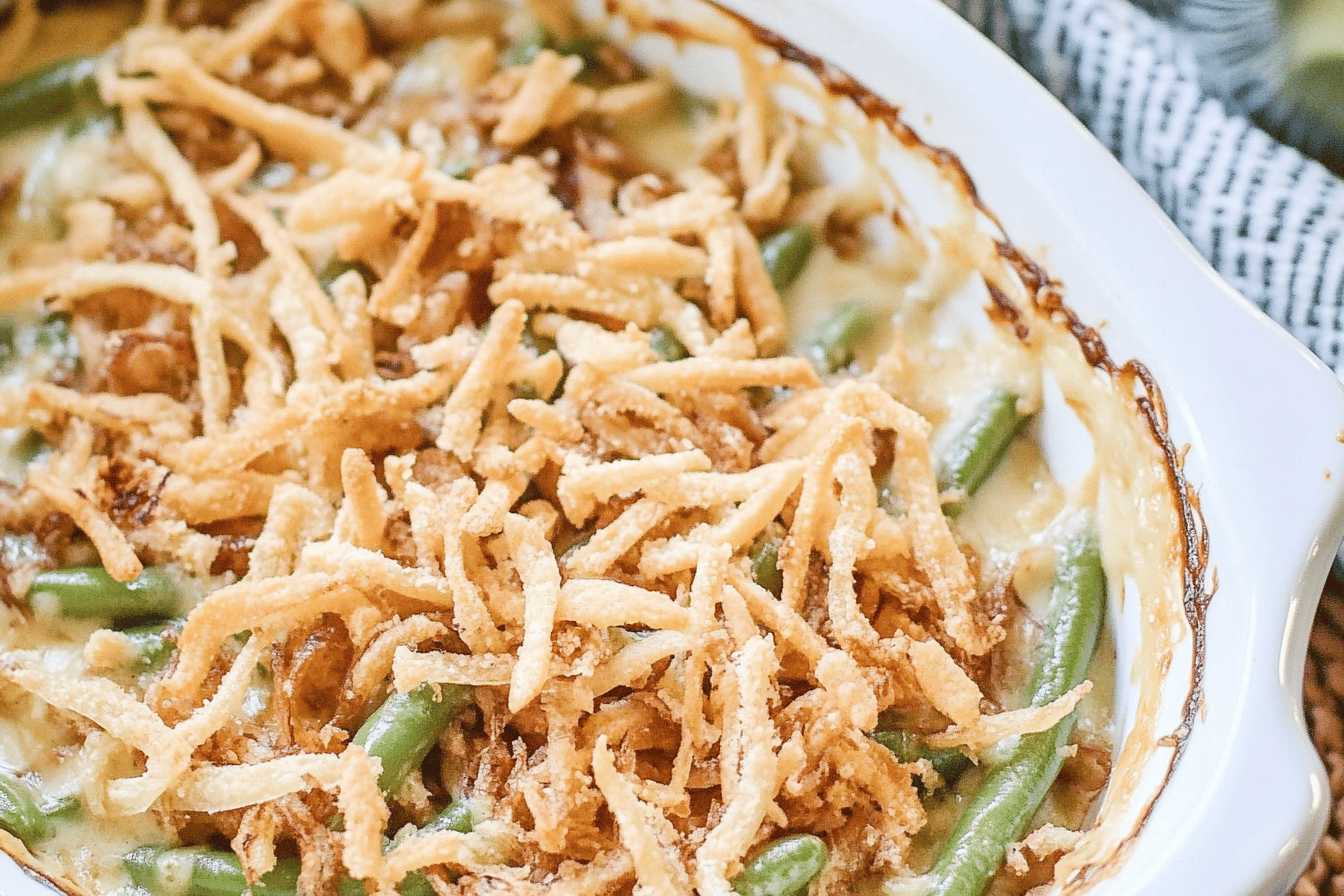 Easy Green Bean Casserole Recipe