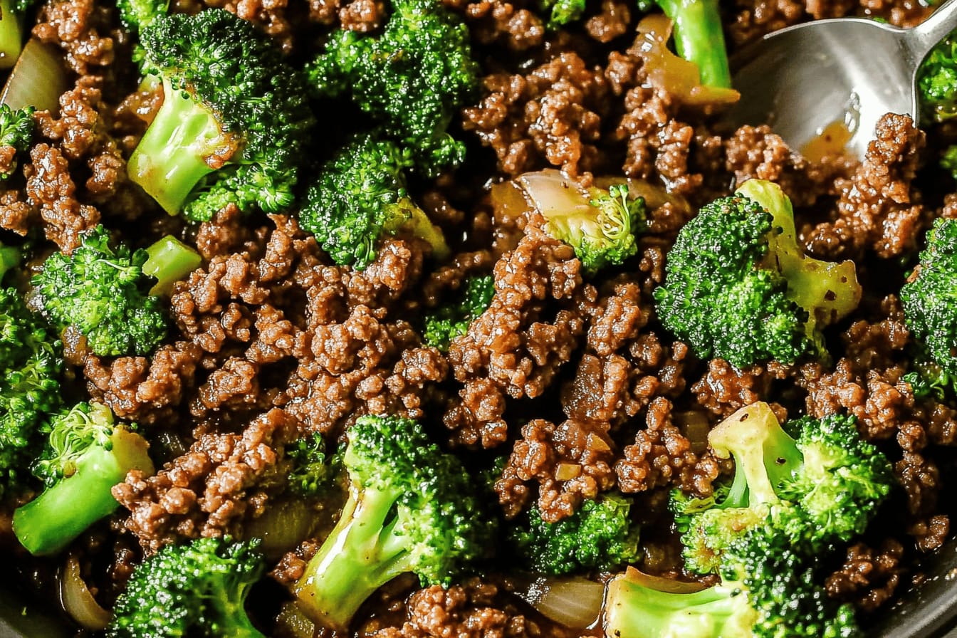 Easy Ground Beef and Broccoli Recipe