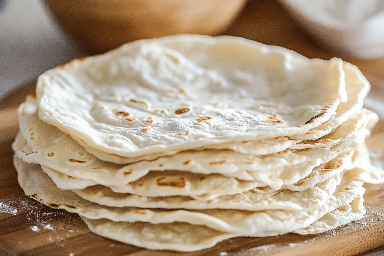 Easy Homemade Flour Tortillas Recipe