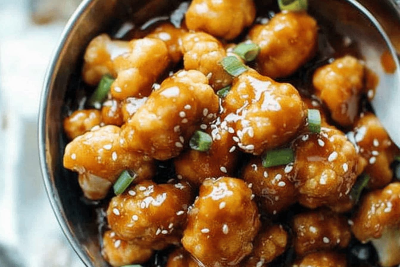 General Tso's Cauliflower Recipe Delight