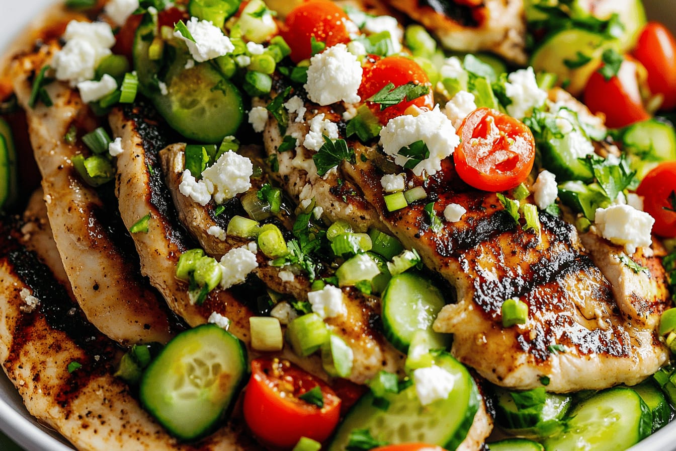 Grilled Chicken with Pepperoncini Garlic Butter Recipe