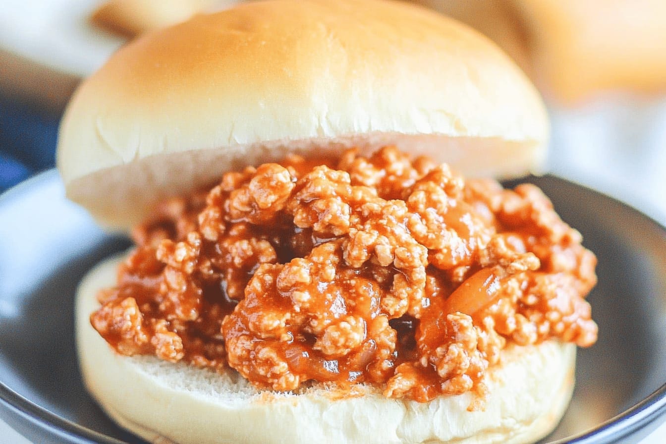 Ground Chicken Sloppy Joes Recipe Easy Delight