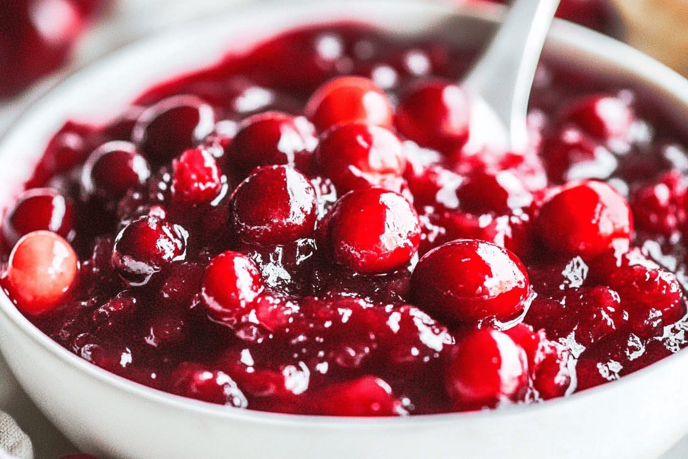 Homemade Cranberry Sauce Recipe Easy and Quick