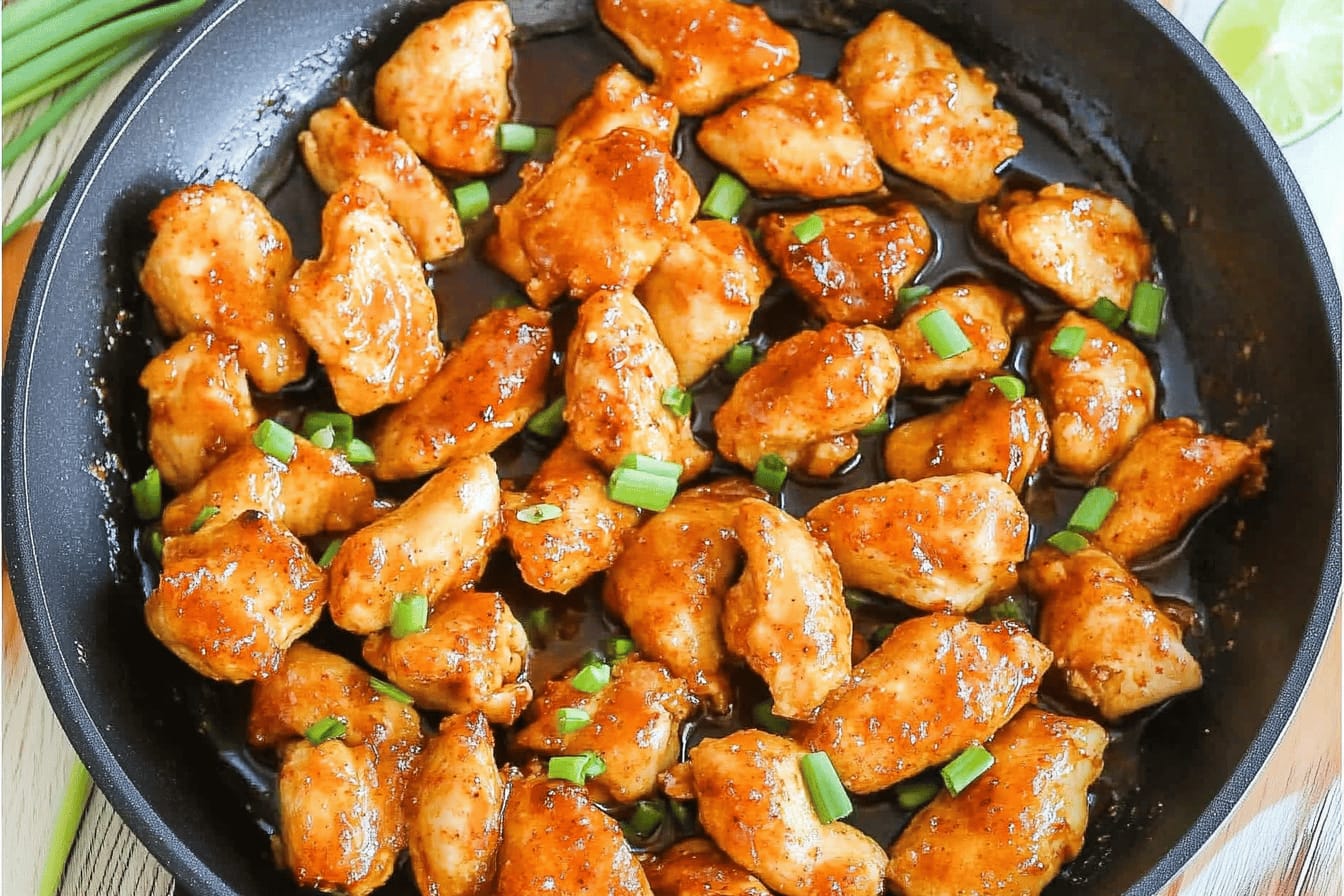Honey Chili Crisp Chicken Bites Recipe