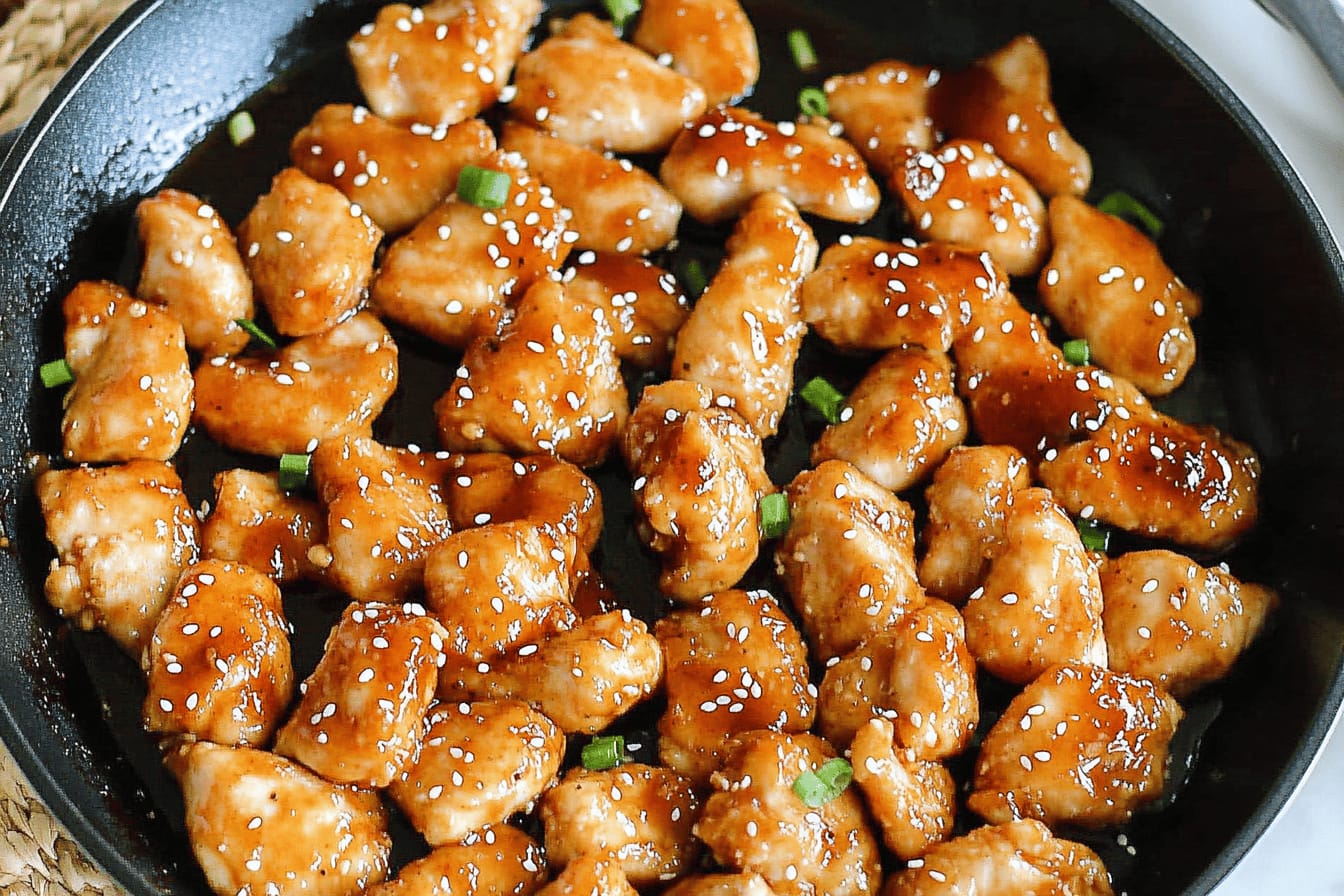 Honey Sesame Chicken Easy Family Recipe