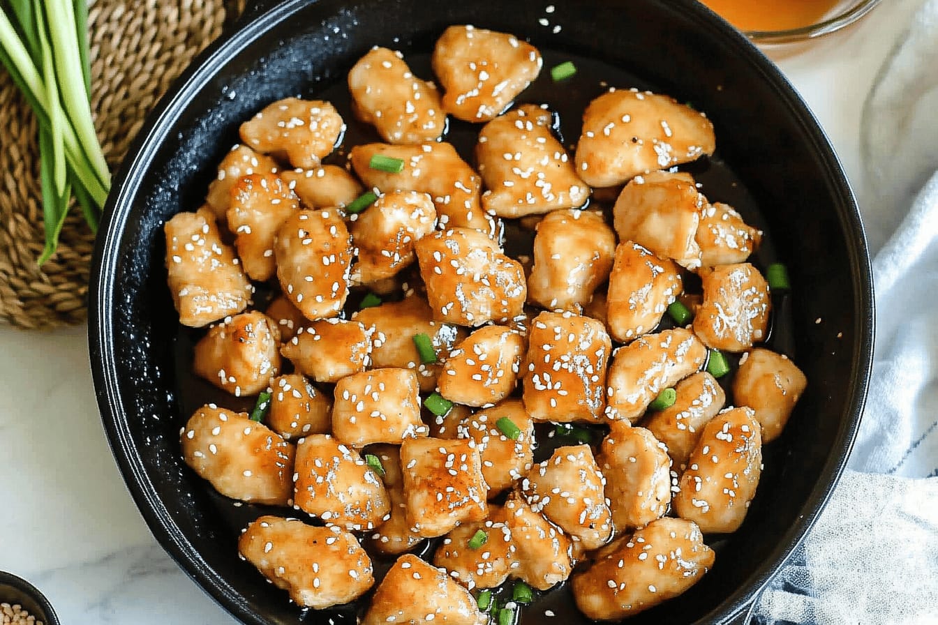 Honey Sesame Chicken Recipe Delight