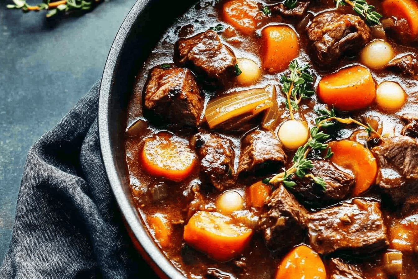 Instant Pot Savory Beef Stew Recipe