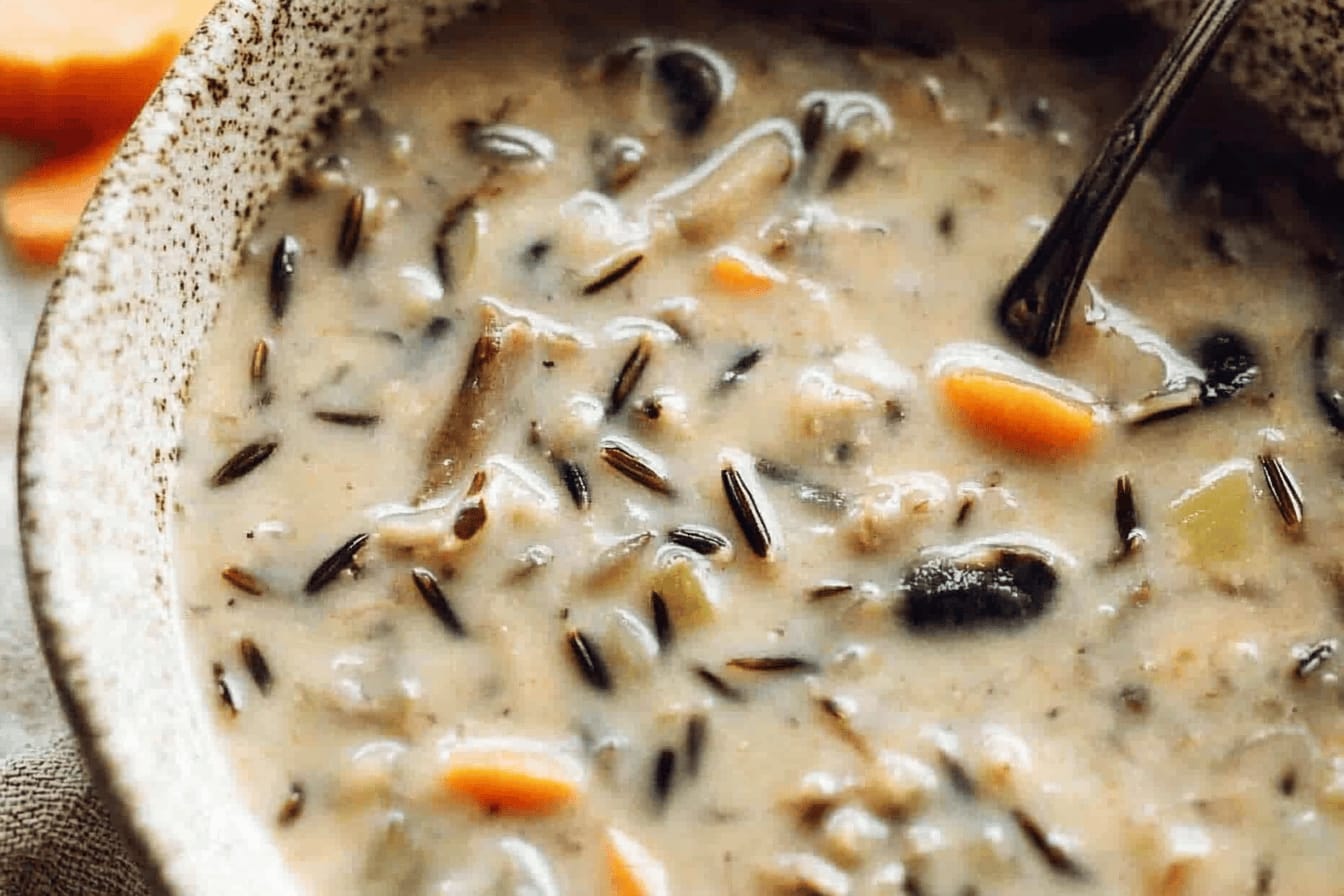 Instant Pot Wild Rice Soup Recipe