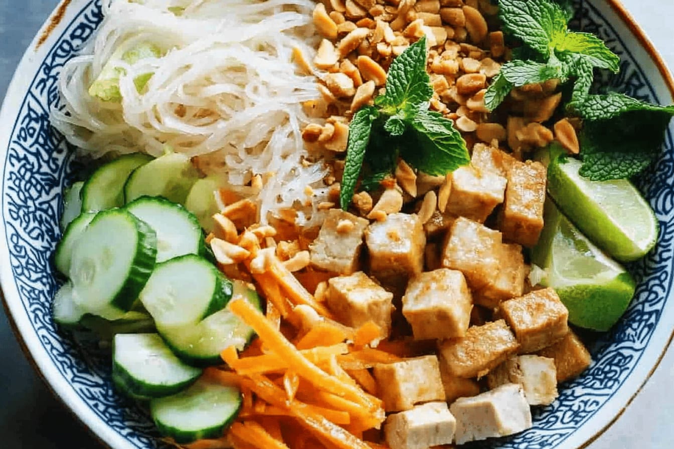 Lemongrass Vermicelli Salad Recipe Delight