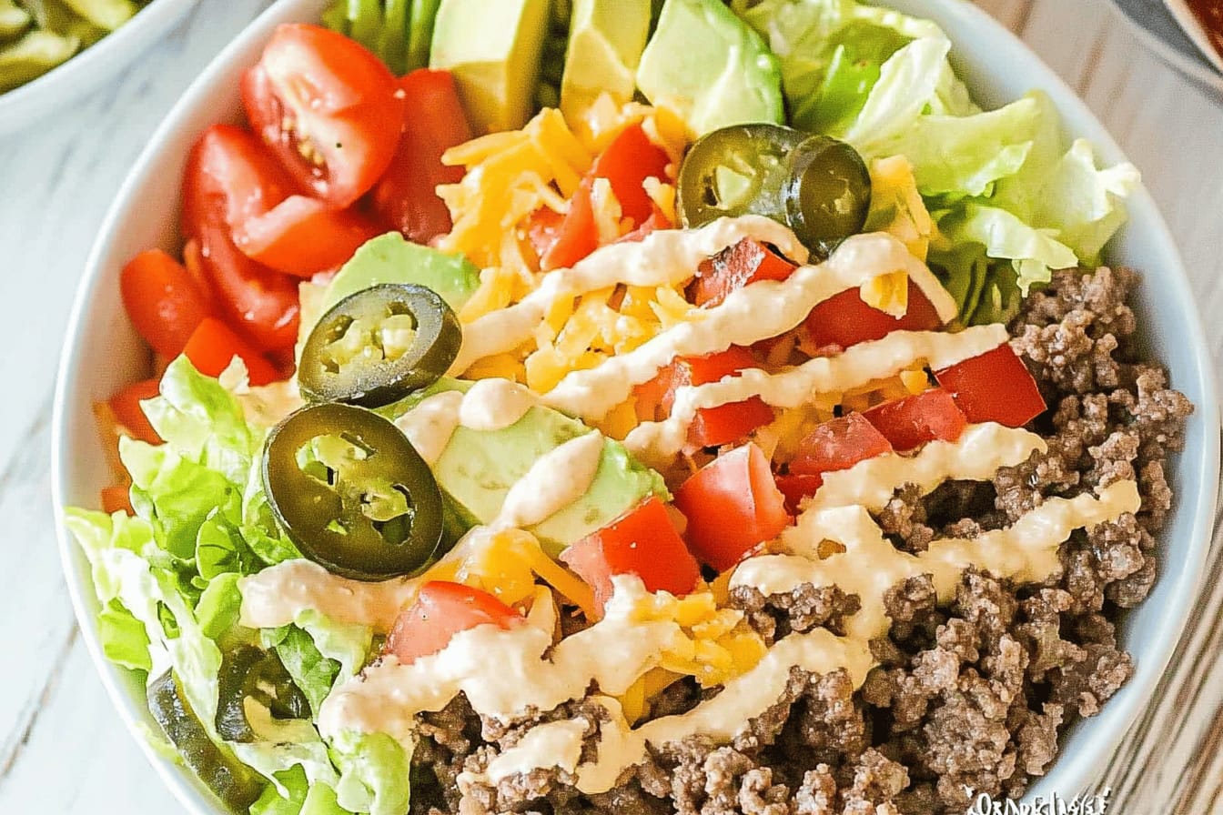 Loaded Cheeseburger Bowls Easy Family Recipe