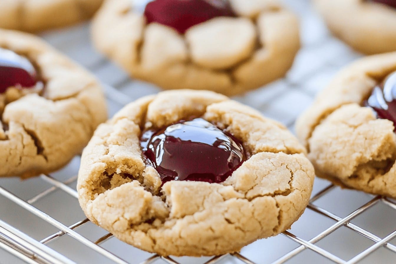 Peanut Butter Jelly Cookies Recipe Delight