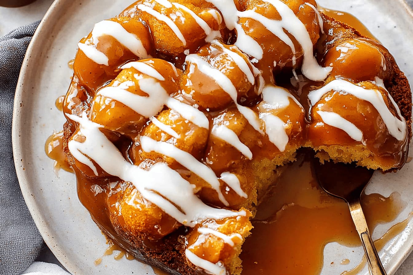Pumpkin Caramel Monkey Bread Recipe Delight