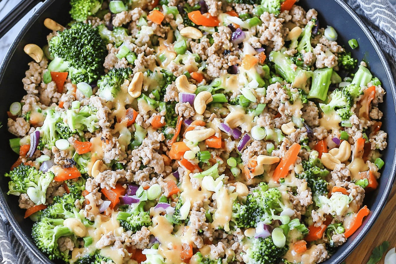 Quick Ground Turkey Stir Fry Recipe
