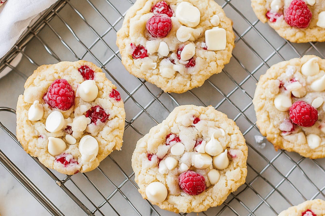 Raspberry Cheesecake Cookies Recipe Delights