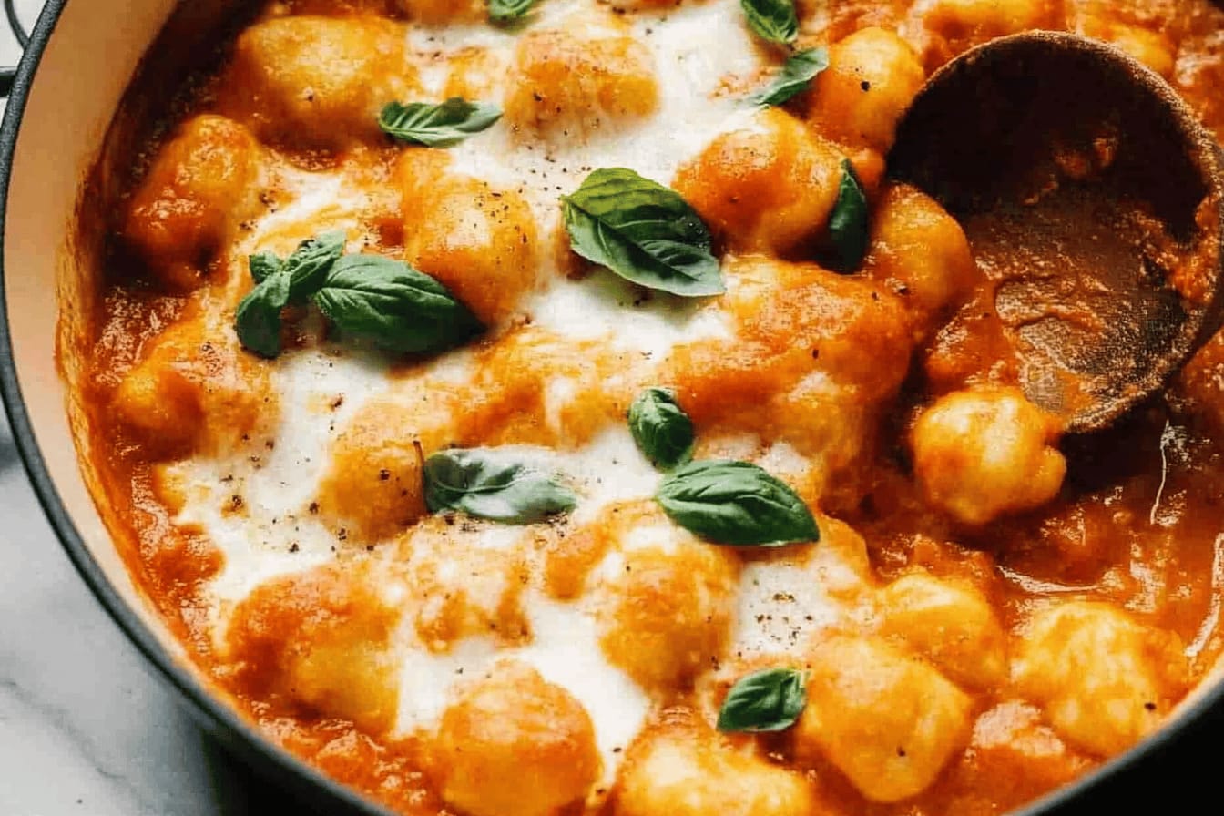 Ridiculous Baked Gnocchi with Vodka Sauce Recipe