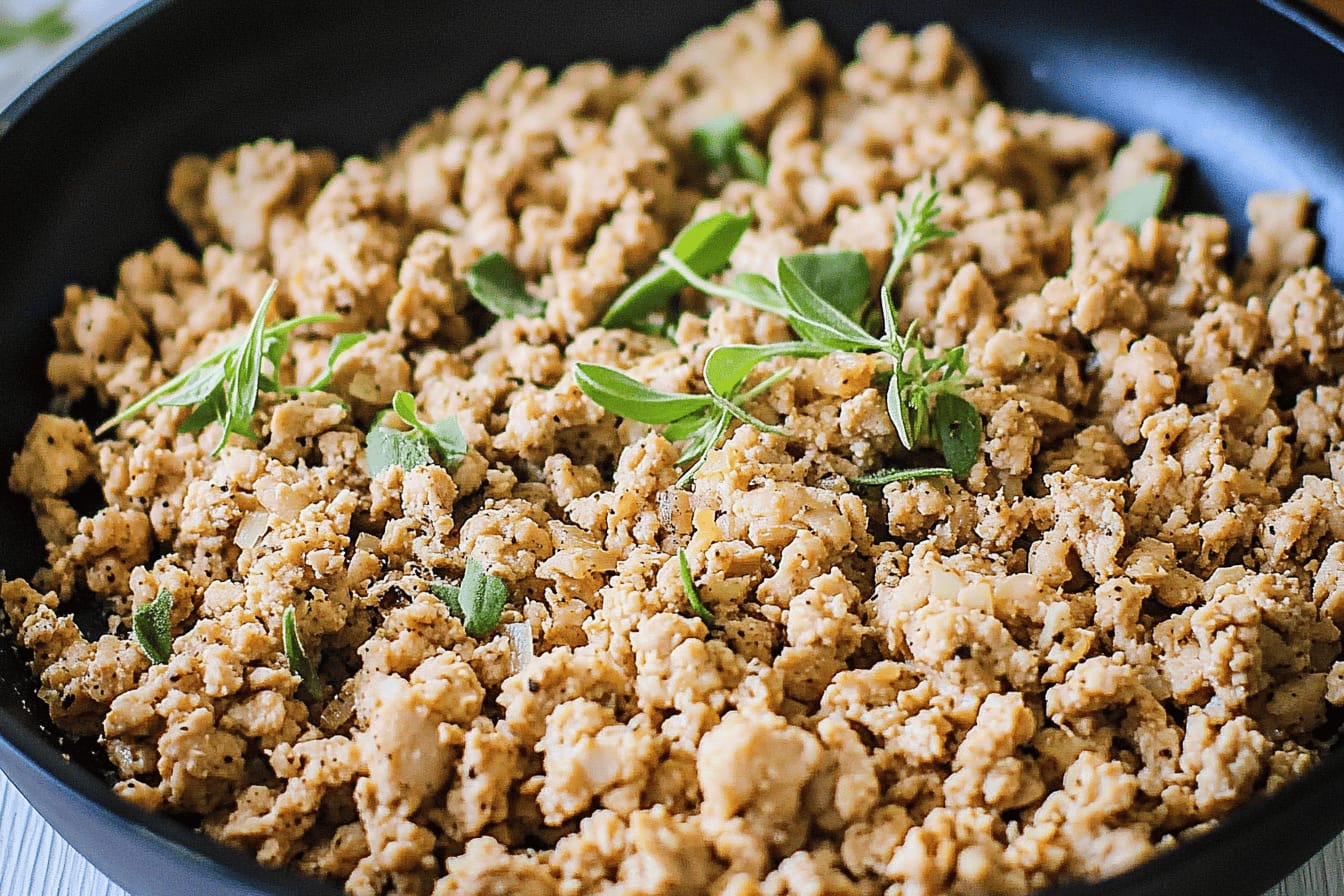 Seasoned Ground Chicken Recipe Made Easy