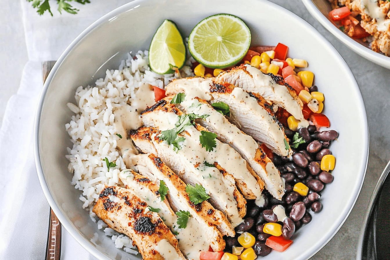 Southwest Chicken Bowls Recipe for Families