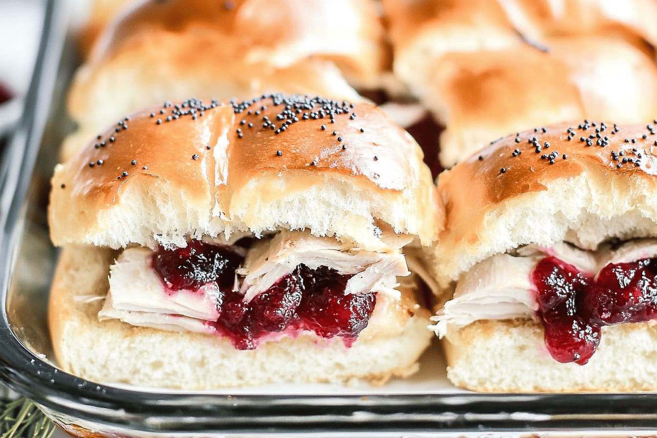 Turkey Cranberry Sliders Recipe for Easy Entertaining