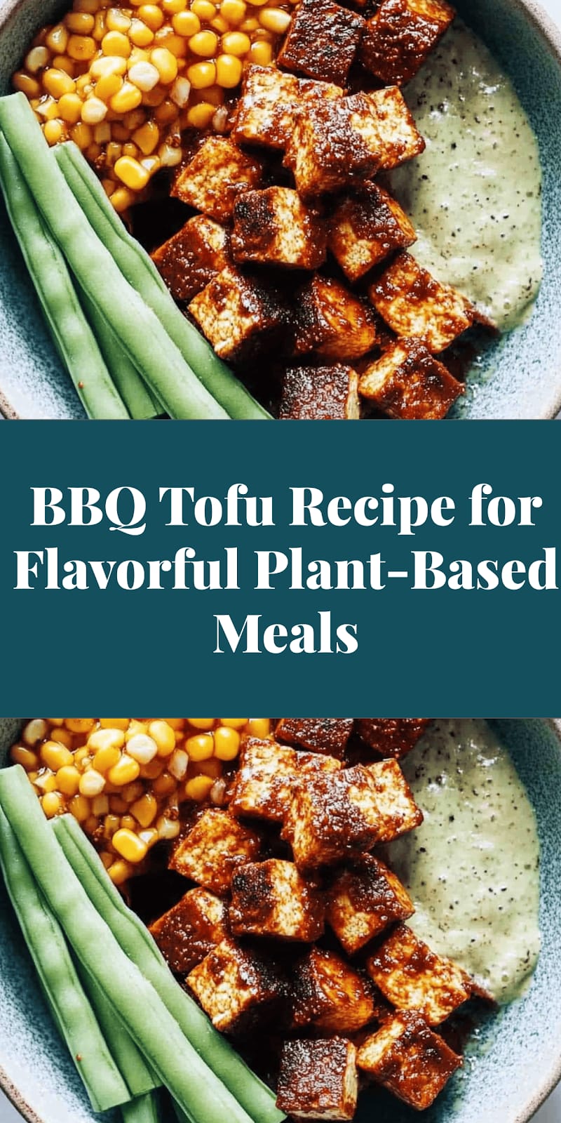 BBQ Tofu Recipe for Flavorful Plant-Based Meals