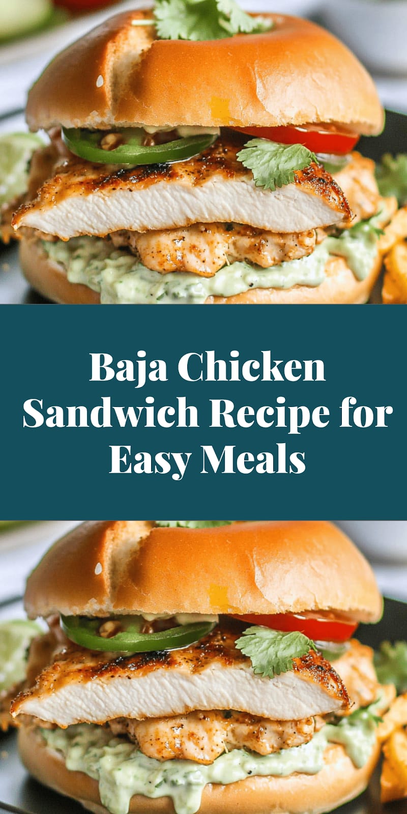 Baja Chicken Sandwich Recipe for Easy Meals