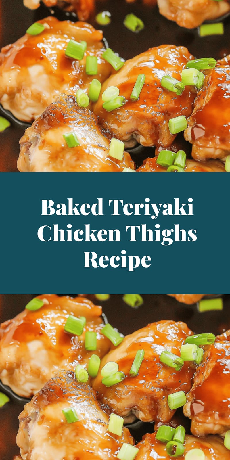 Baked Teriyaki Chicken Thighs Recipe