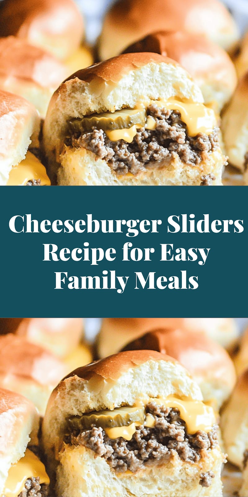 Cheeseburger Sliders Recipe for Easy Family Meals