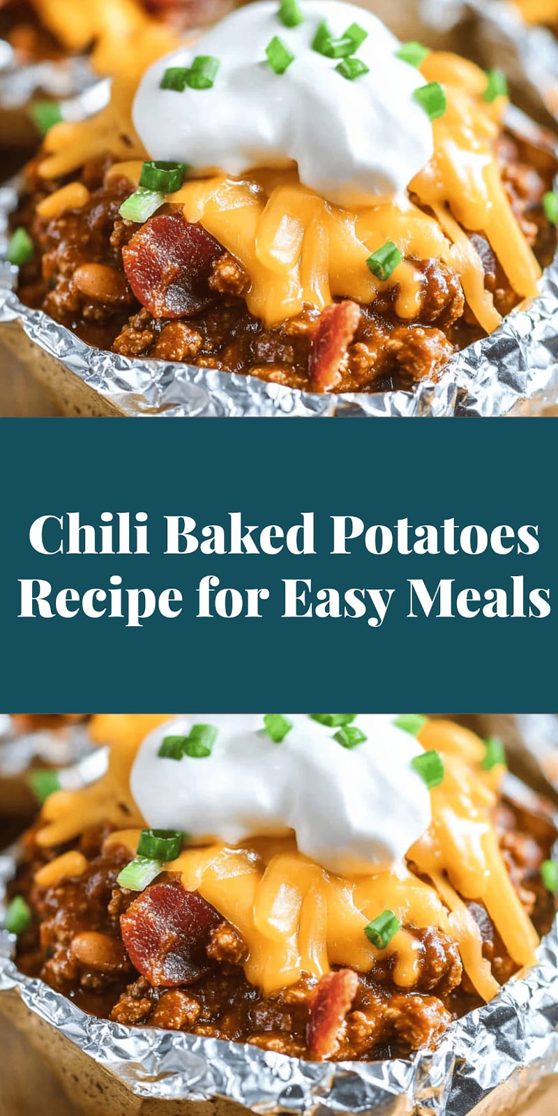 Chili Baked Potatoes Recipe for Easy Meals