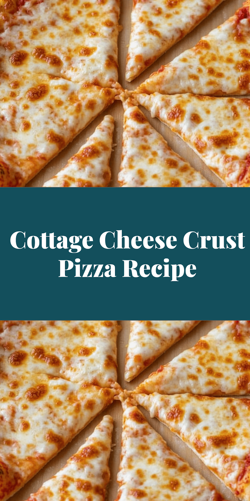 Cottage Cheese Crust Pizza Recipe