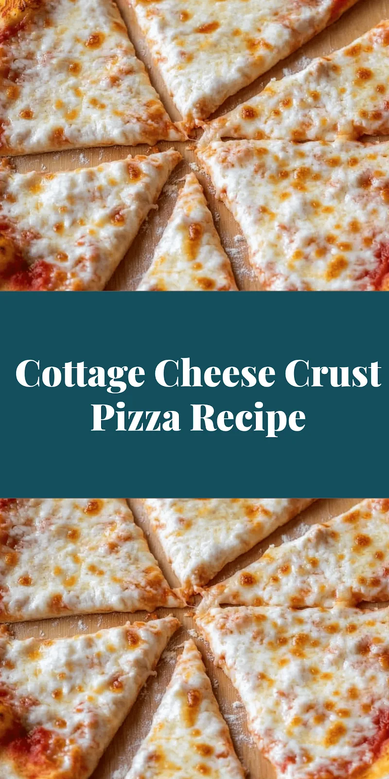Cottage Cheese Crust Pizza Recipe