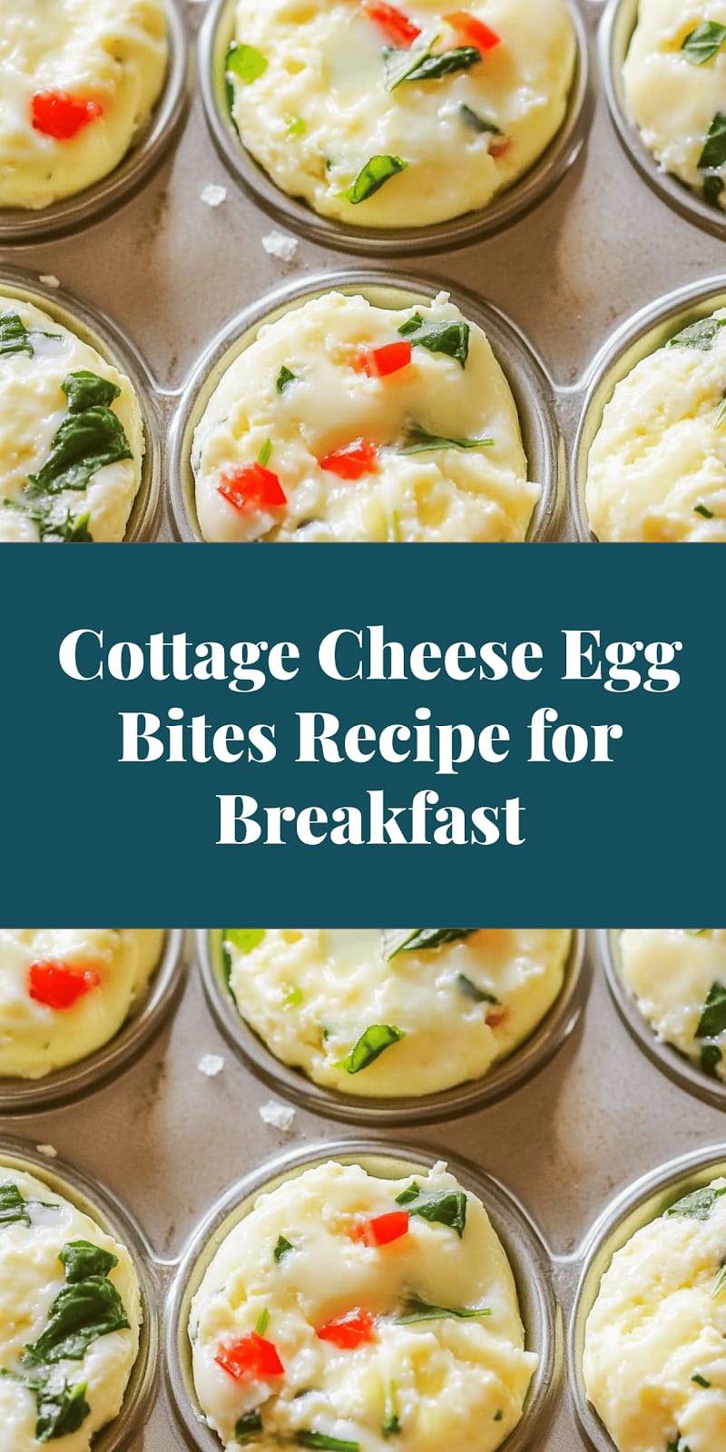 Cottage Cheese Egg Bites Recipe for Breakfast