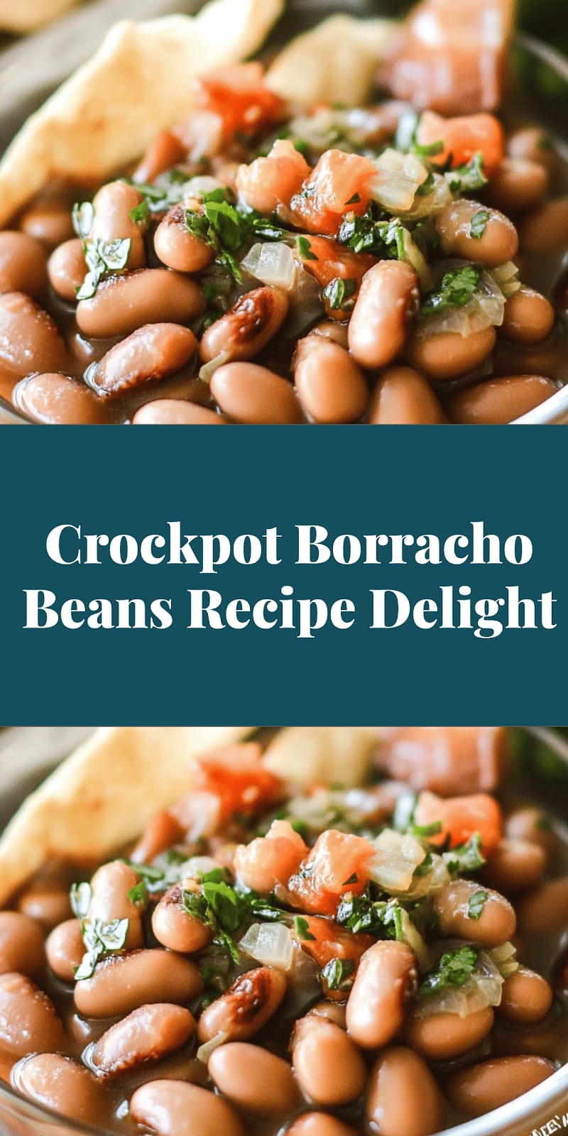 Crockpot Borracho Beans Recipe Delight