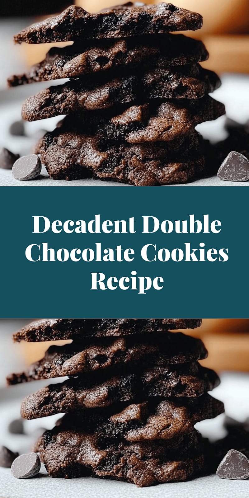 Decadent Double Chocolate Cookies Recipe