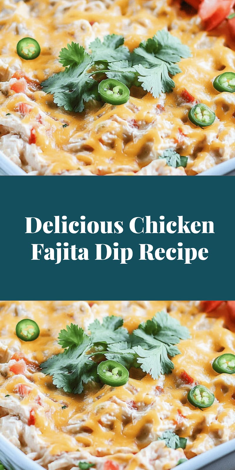 Delicious Chicken Fajita Dip Recipe