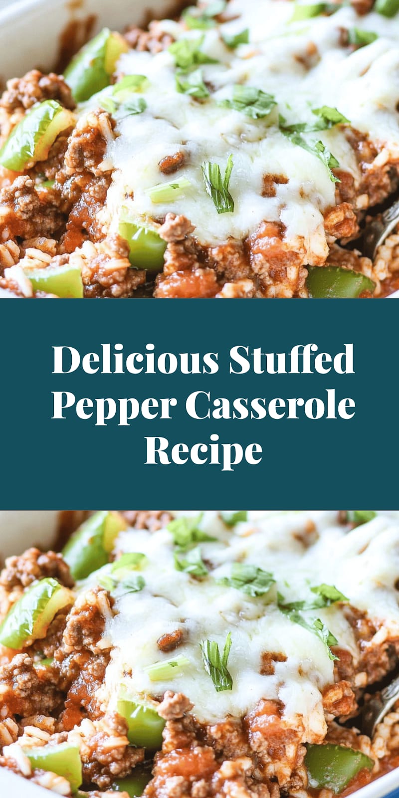 Delicious Stuffed Pepper Casserole Recipe