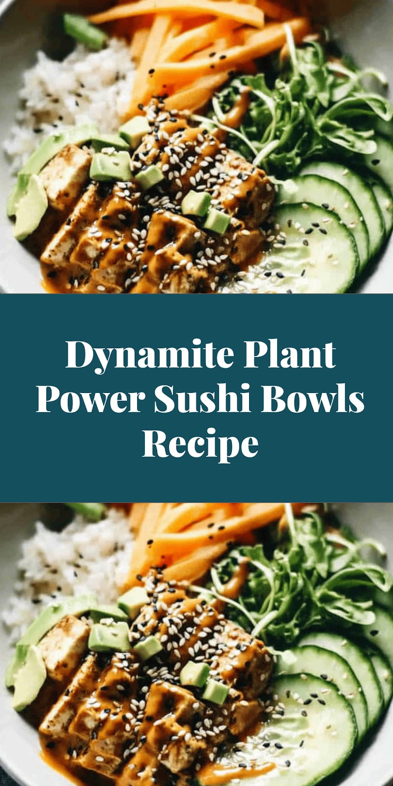Dynamite Plant Power Sushi Bowls Recipe