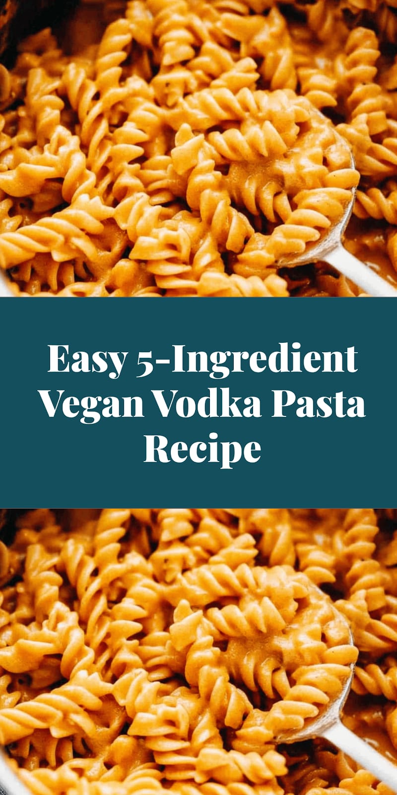Easy 5-Ingredient Vegan Vodka Pasta Recipe