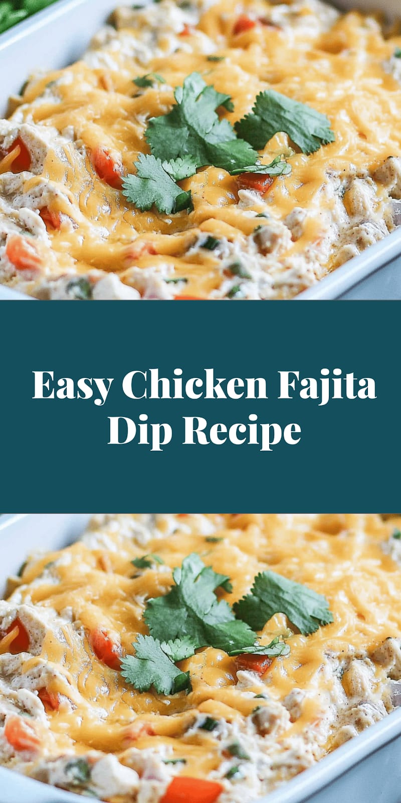 Easy Chicken Fajita Dip Recipe